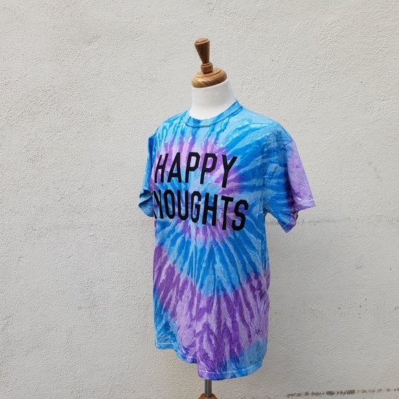 Vintage Happy Thoughts Tie Dye Tee - Picture 6 of 9